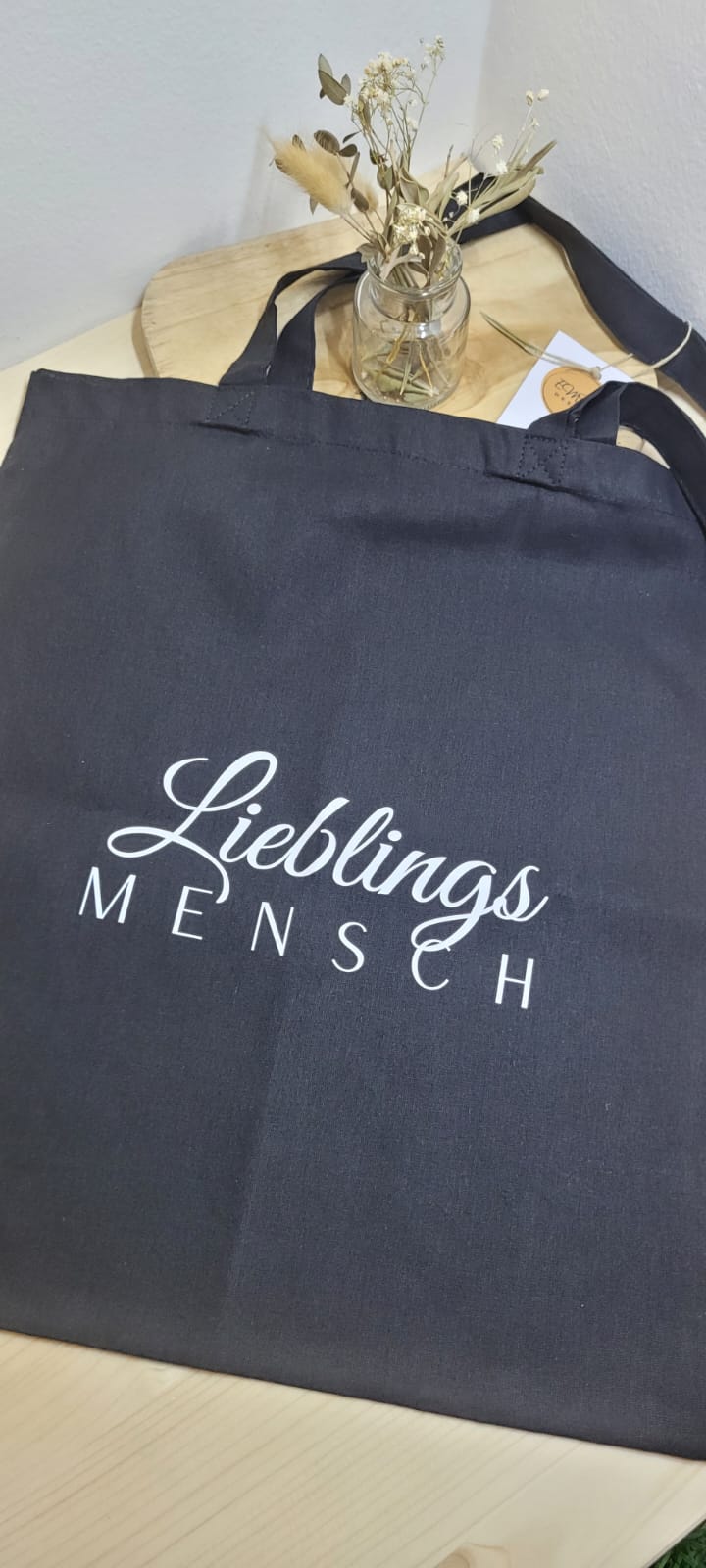 Baumwolltasche Schwarz