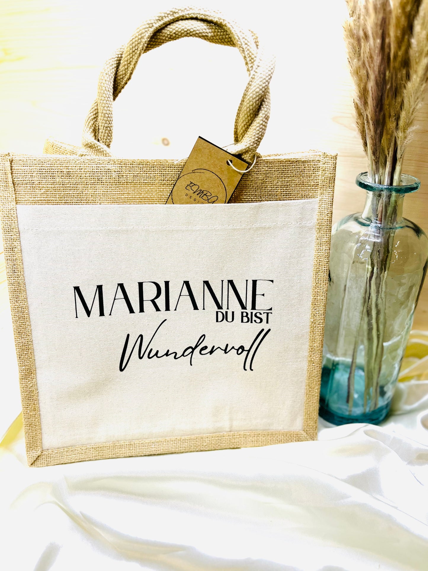 Jute Tasche Wundervoll