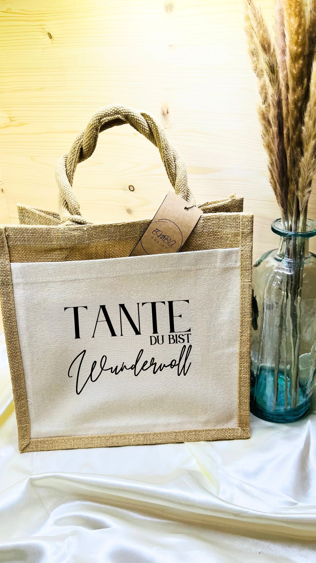 Jute Tasche Wundervoll