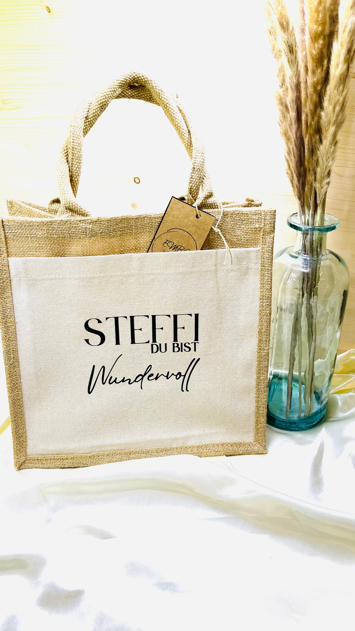 Jute Tasche Wundervoll