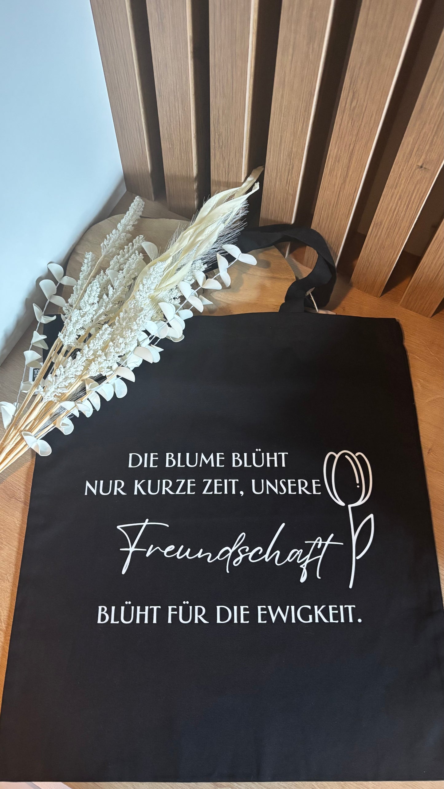 Baumwolltasche Schwarz
