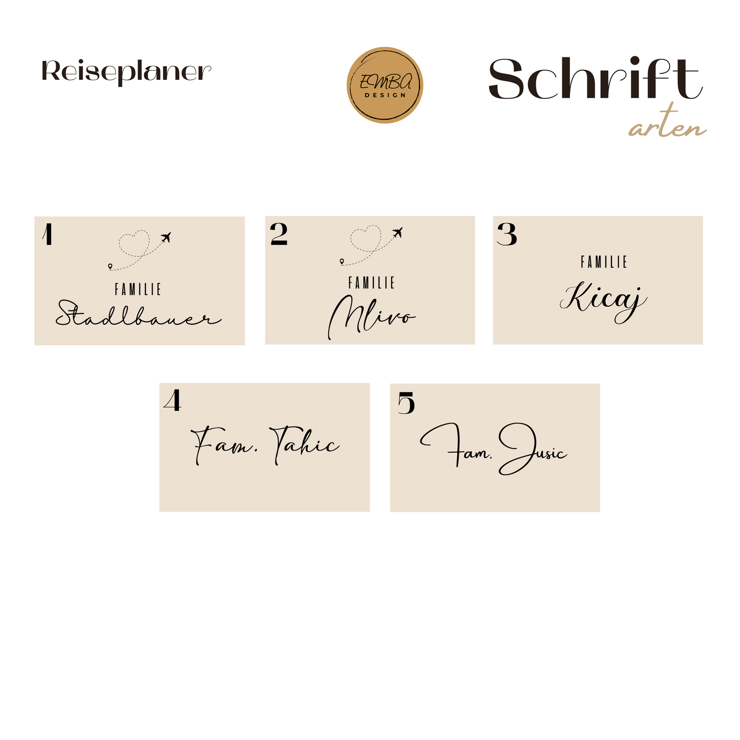 Reiseplaner/Organizer